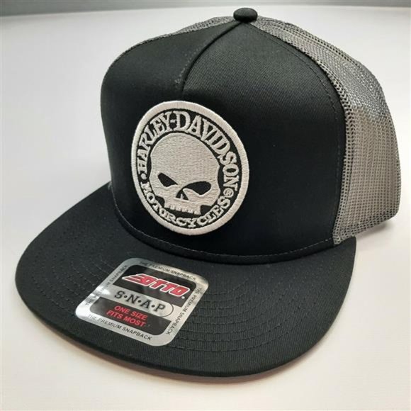 Harley Davidson Retro Vintage Style Patch Hat Cap Trucker Motorcyles HD Bikers main image 5